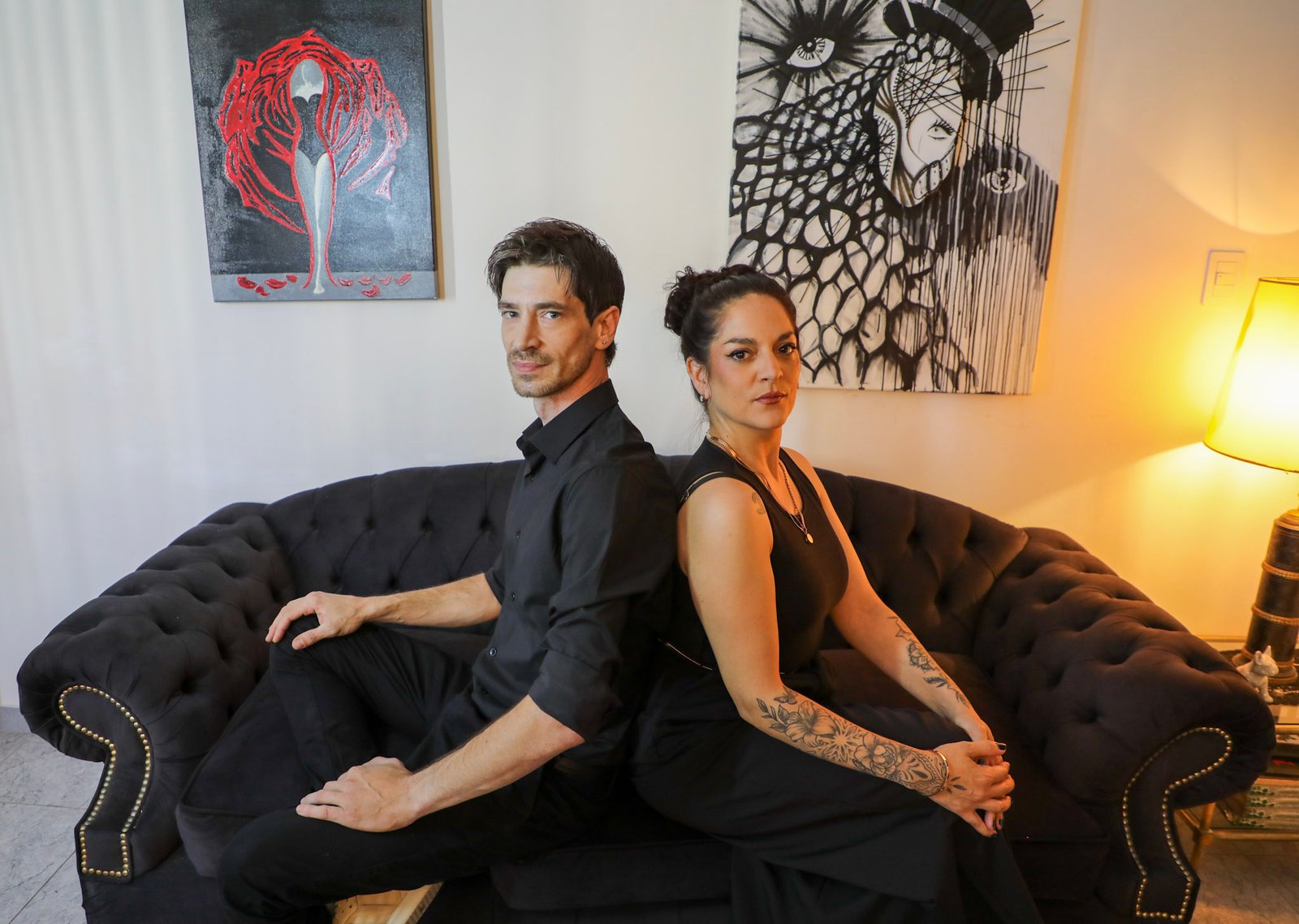 Fabricio Croter y Nina Lamaison