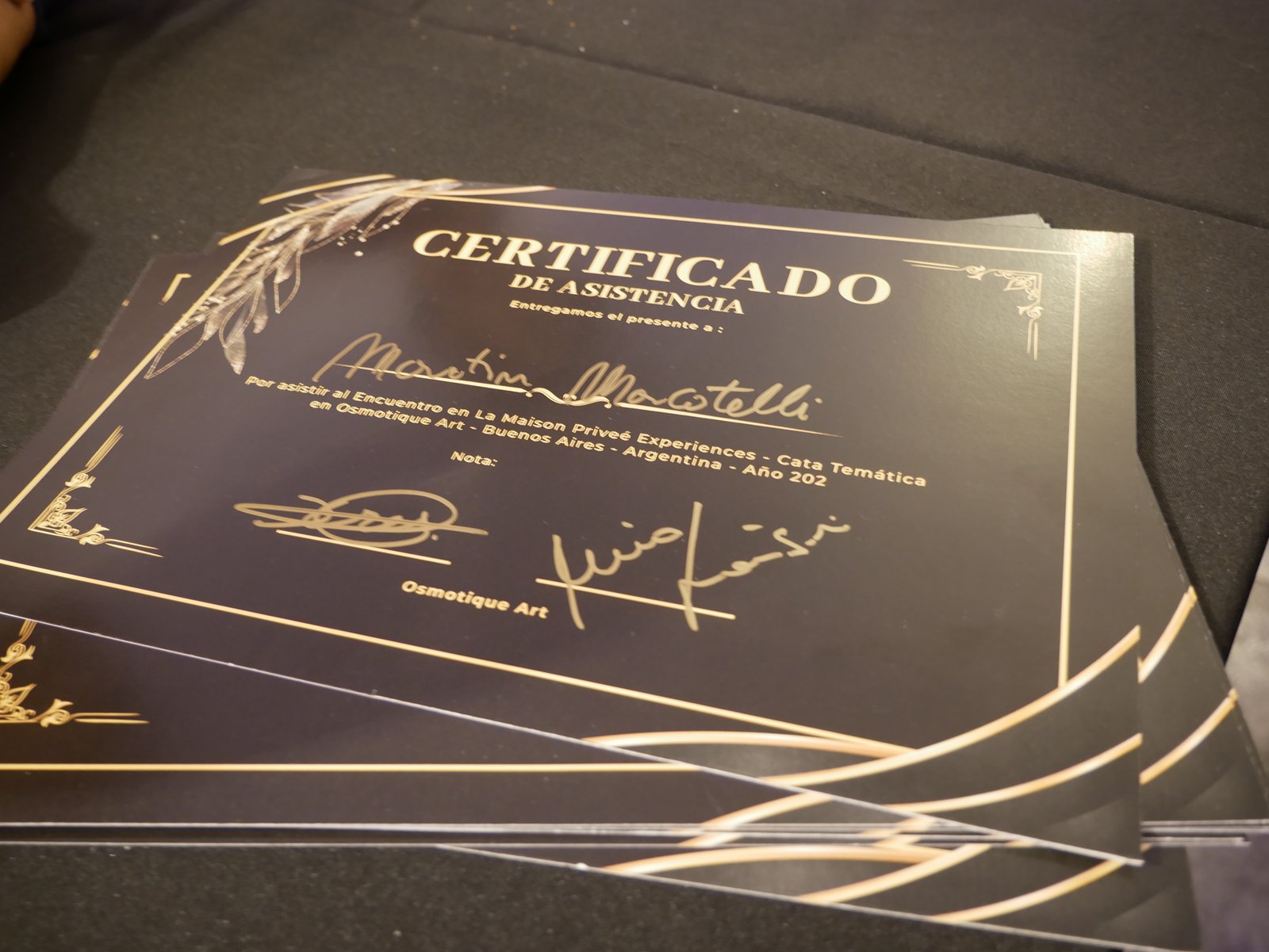 Experiencias olfativas